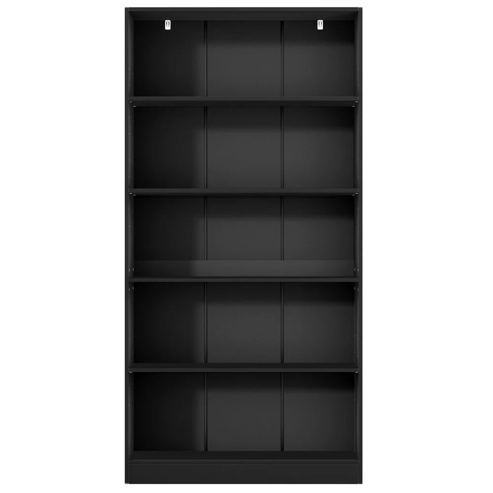 Artiss Bookshelf 5 Tiers Anton Black - Nurns