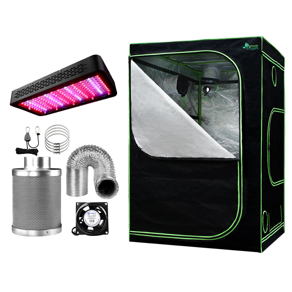 Grow Tent Light Kit 150x150x200cm 1200W LED 6