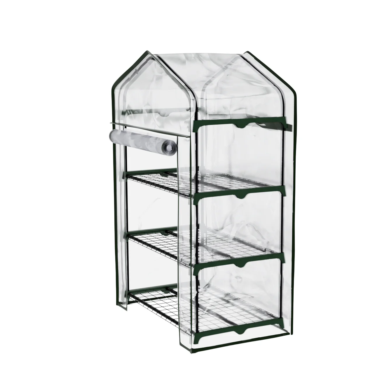 Greenfingers Greenhouse 3 Tiers Mini Green House Garden Bed Planter Box 1.28x0.7x0.5M - Nurns