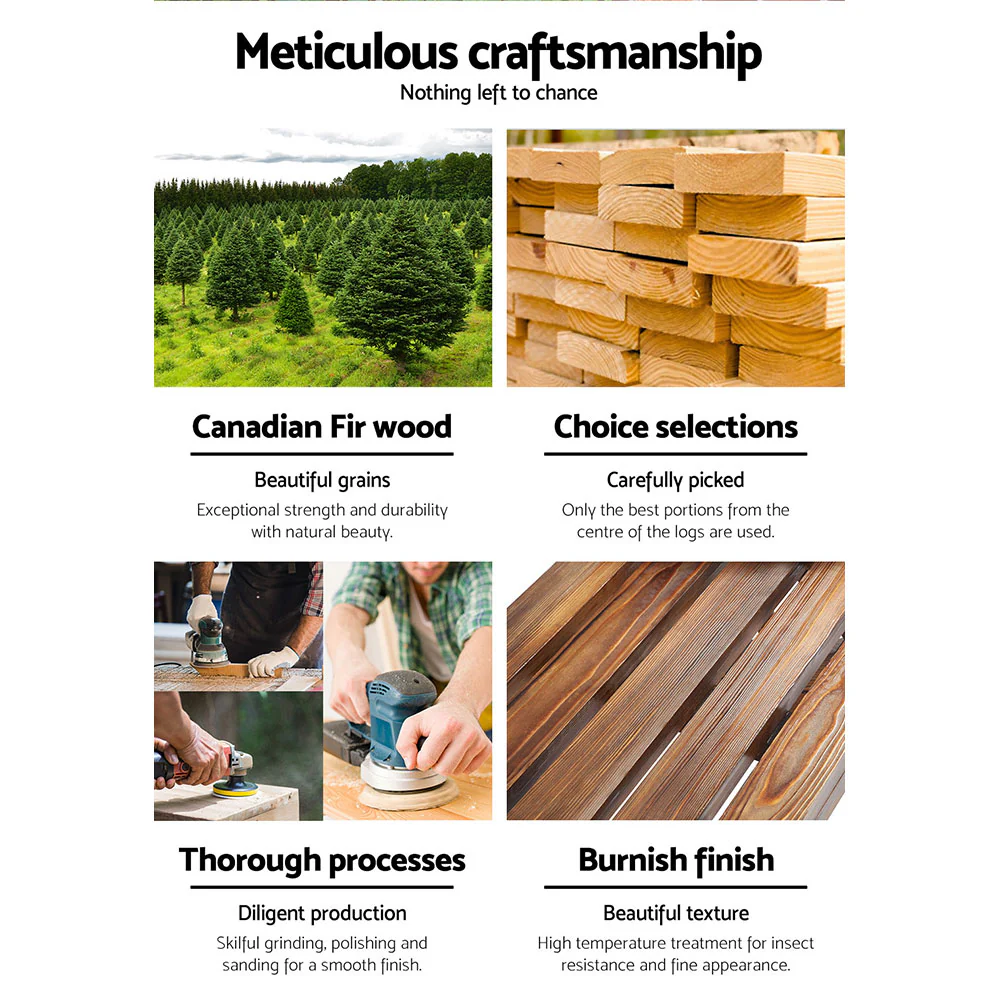 Set of 2 Wooden Wagon Wheel - Nurns