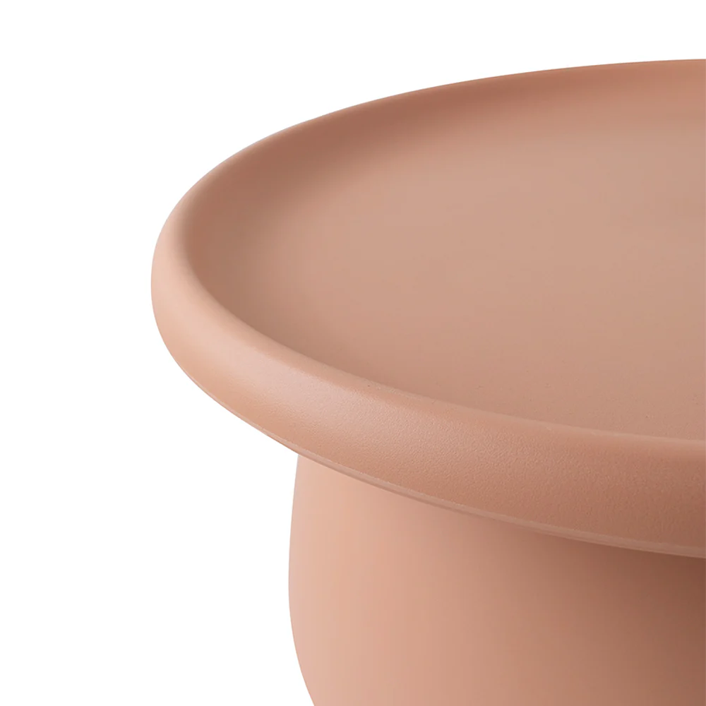 Iliana Coffee Table Round 71cm Plastic - Pink - Nurns