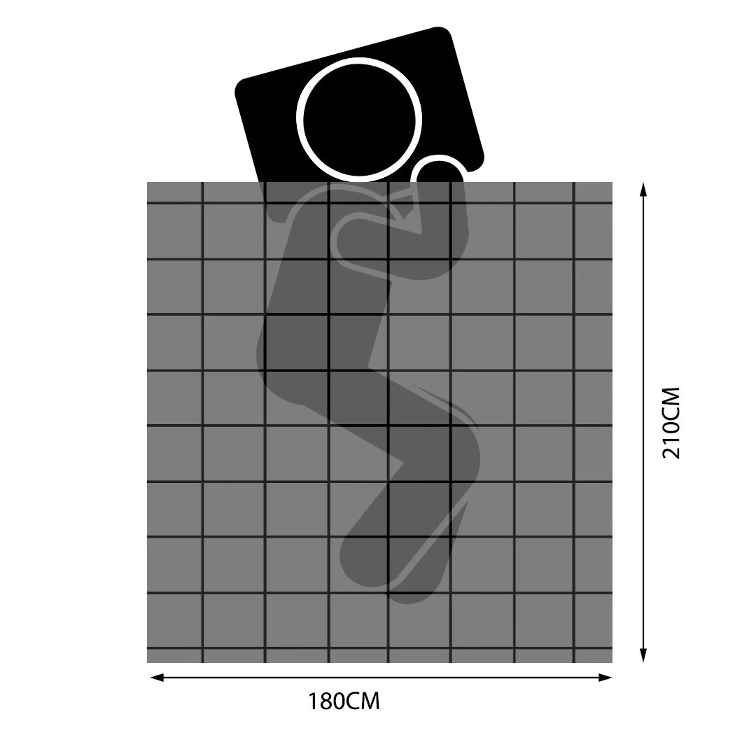 Double Dreamz Duck Down Feather Quilt 200GSM - Nurns
