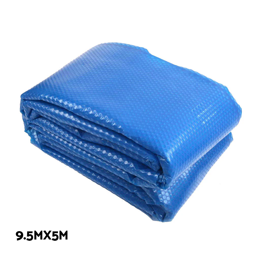 Pool Cover Roller 500 Micron Swimming Pool Solar Blanket Wheel 9.5X5M - Nurns