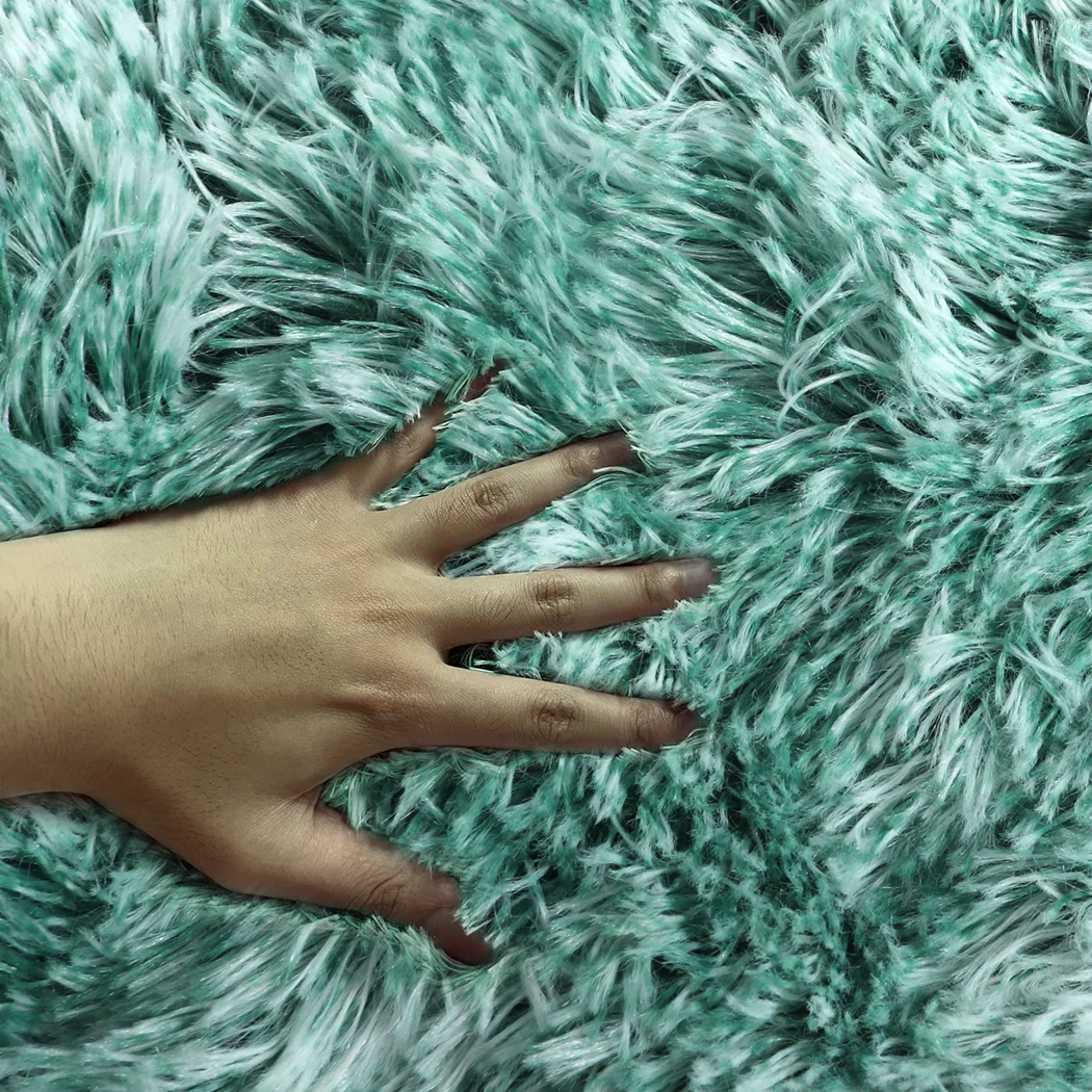 Dog Blanket Pet Cat Mat Puppy Warm Soft Plush Washable Reusable - Teal Large - Nurns