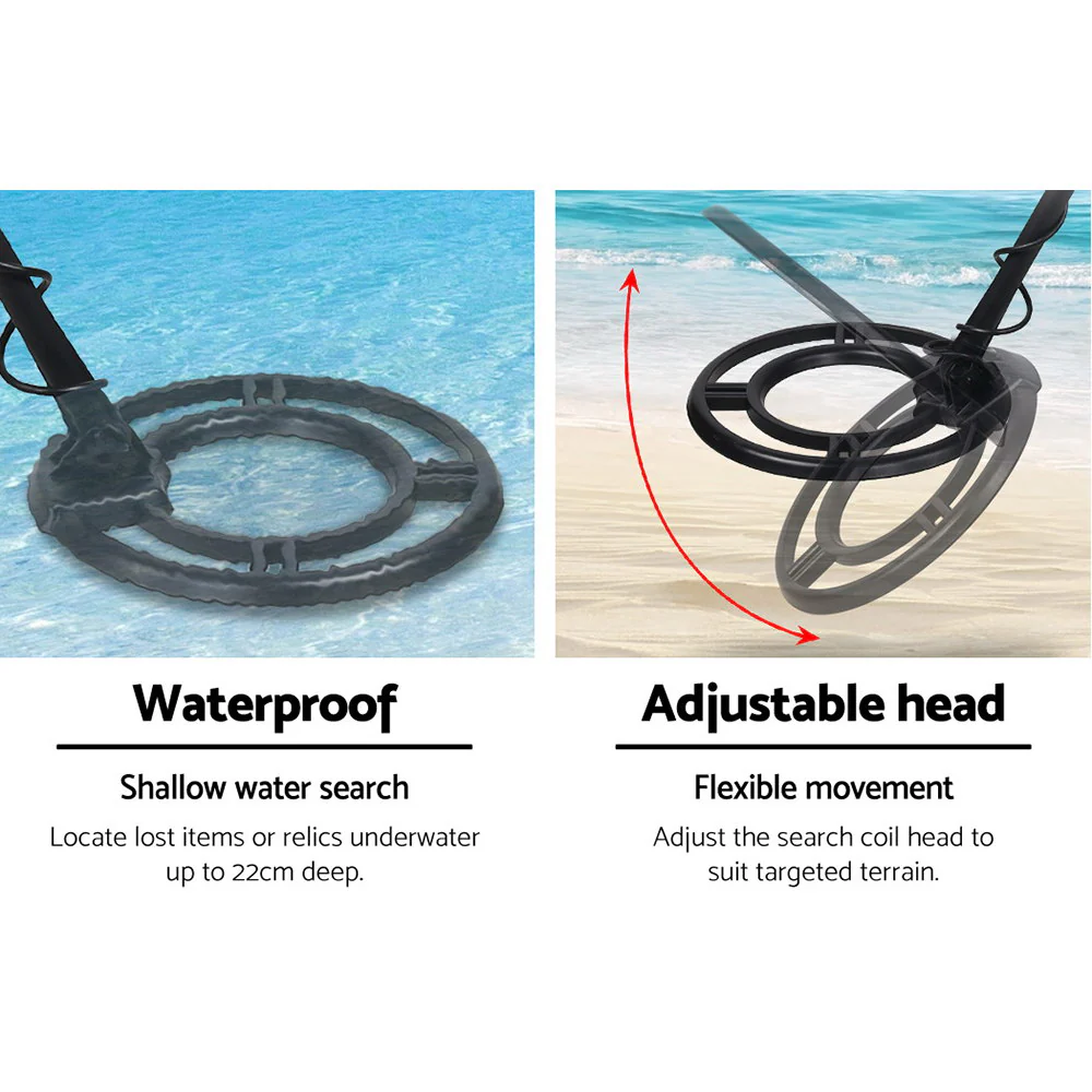 Deep Metal Detector Pinpointed Sensitive Searching Gold Digger Treasure Hunter - Nurns