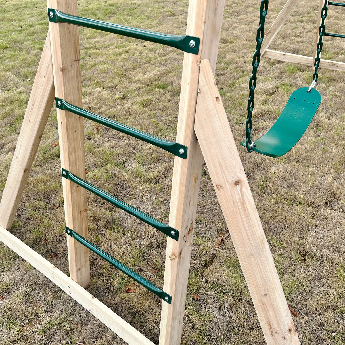 Kids Daintree 2-in-1 Monkey Bars & Swing Set - Nurns