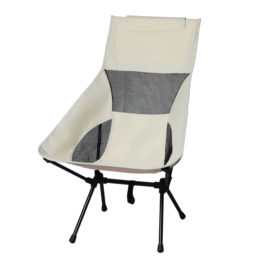 Camping Chair Folding Outdoor Portable Lightweight Fishing Chairs Beach Picnic Large - Nurns