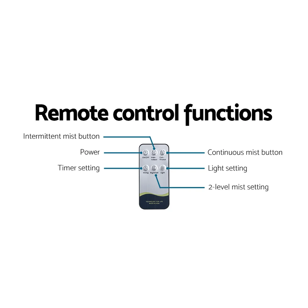 Aroma Diffuser Aromatherapy Humidifier 400ml - Nurns