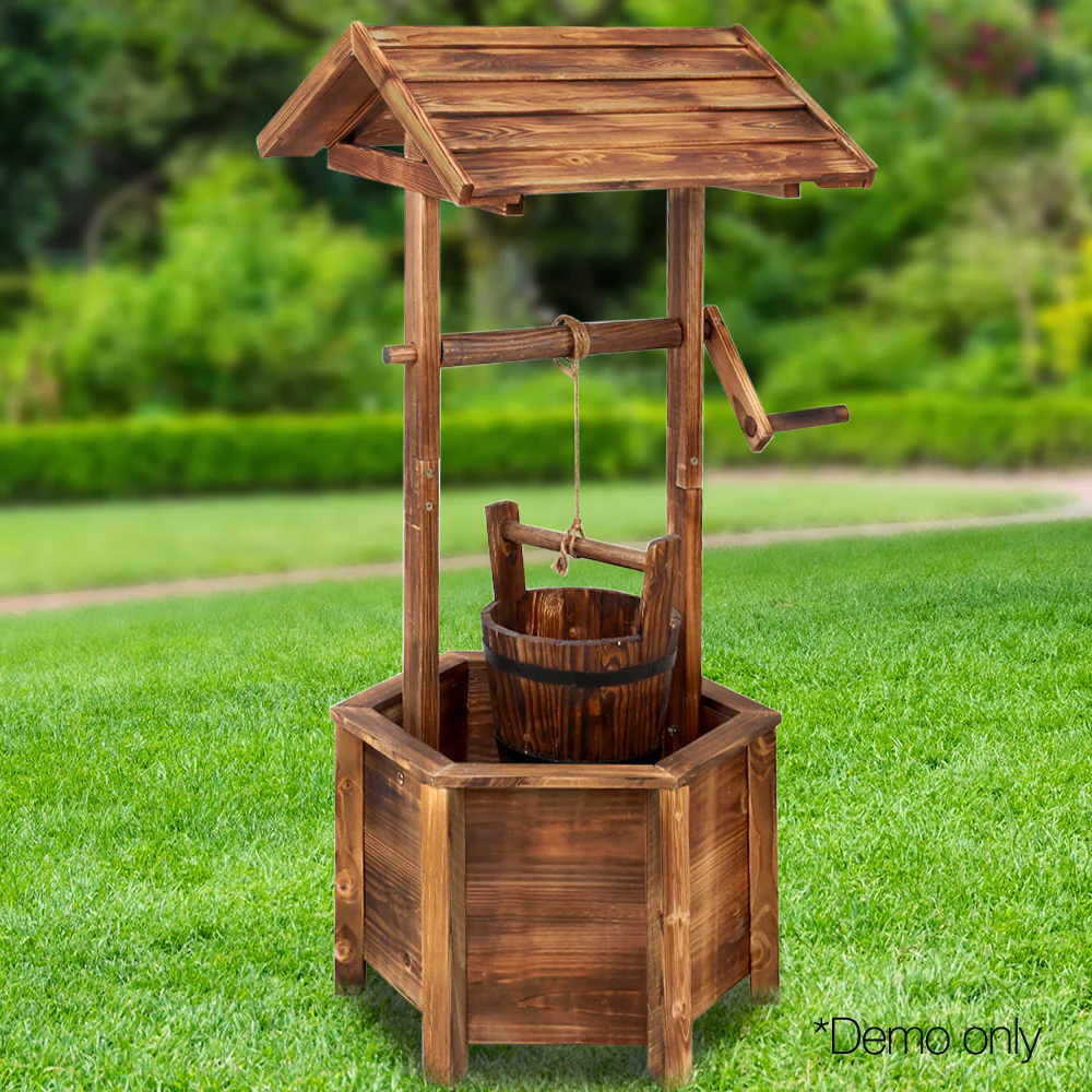 Wooden Wishing Well - Nurns