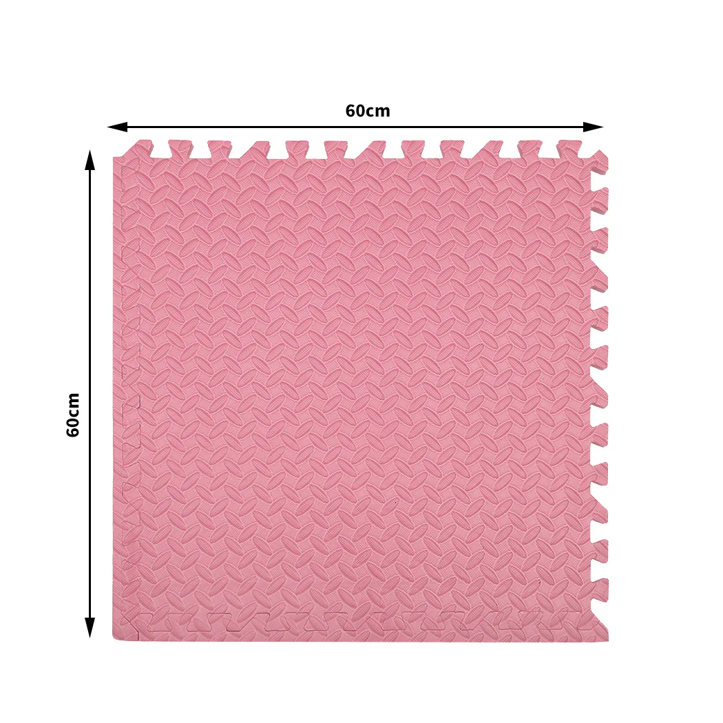 Kids Play Mat Floor Baby Crawling Mats Foldable Waterproof Carpet Pink - Nurns