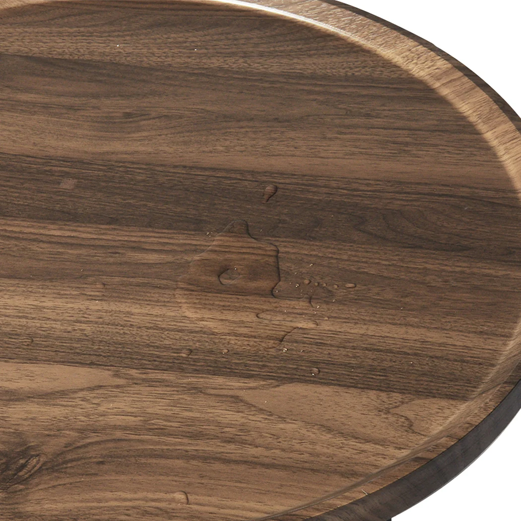 Ingrif Coffee Table Coffee Side End Table - Brown - Nurns