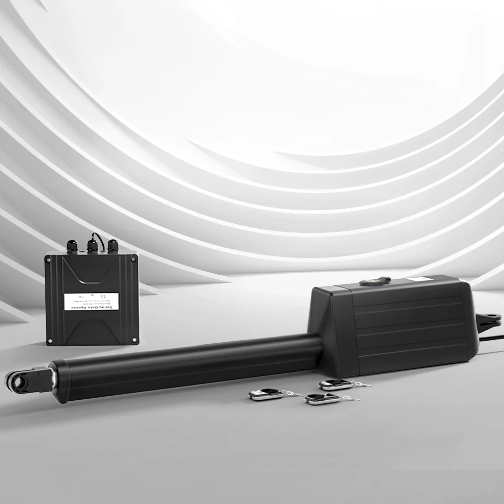 Automatic Electric Gate Opener Single Swing Remote Control 300kg 5m - Nurns