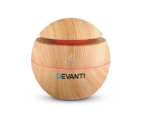 Aroma Diffuser Aromatherapy Light Wood 130ml - Nurns