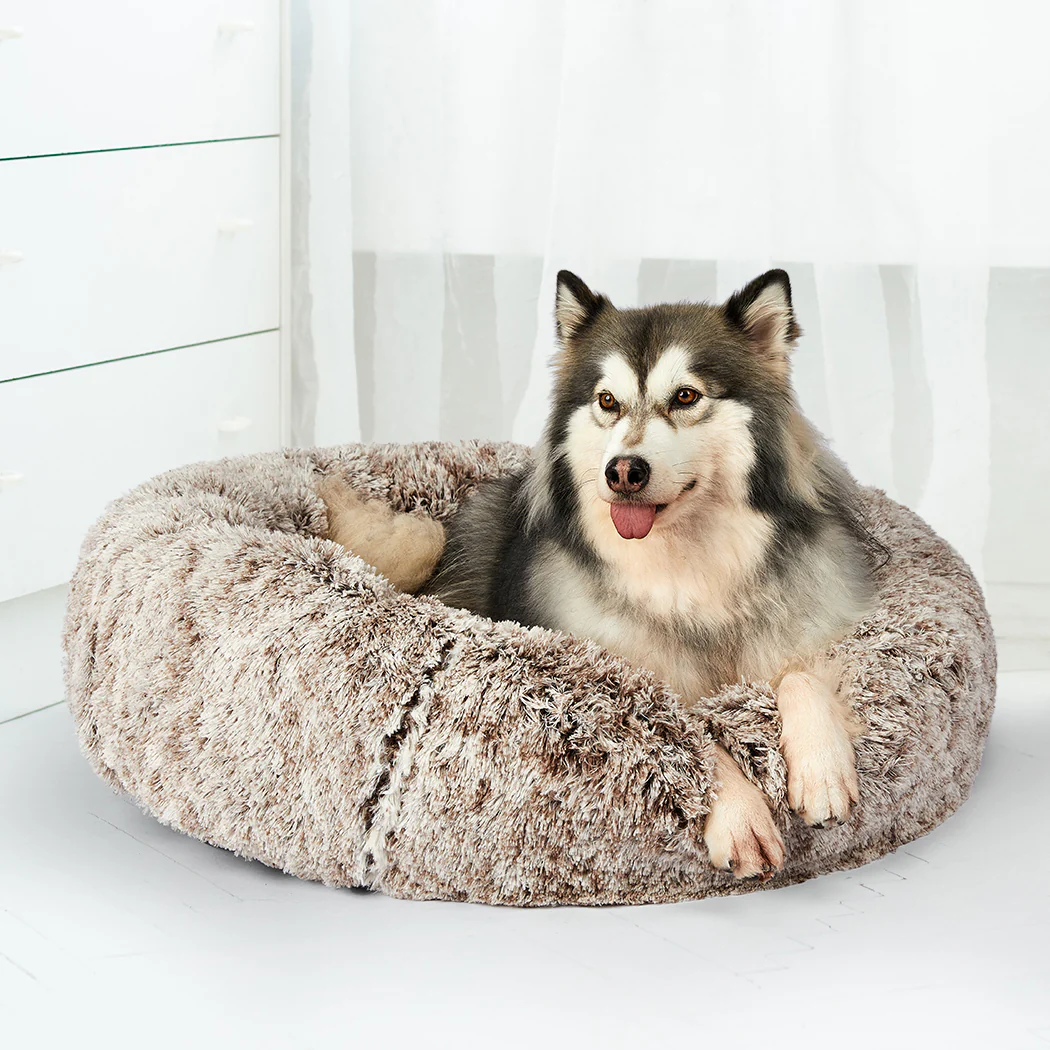 MEDIUM Dog Beds Replacement Cover For Calming - Brown - Nurns