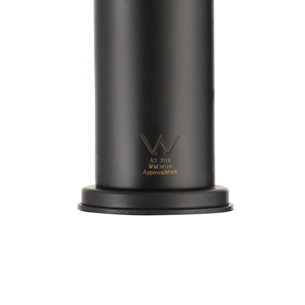 Bathroom Basin Mixer Tap Brass Faucet Vanity Laundry Sink Black - Nurns