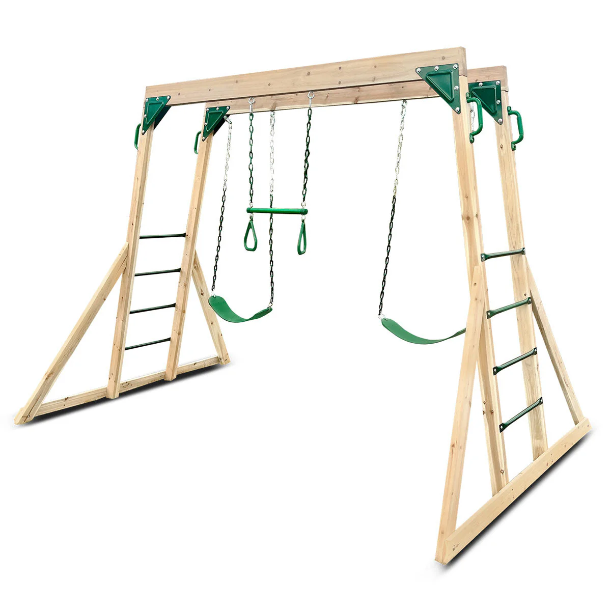 Kids Daintree 2-in-1 Monkey Bars & Swing Set - Nurns