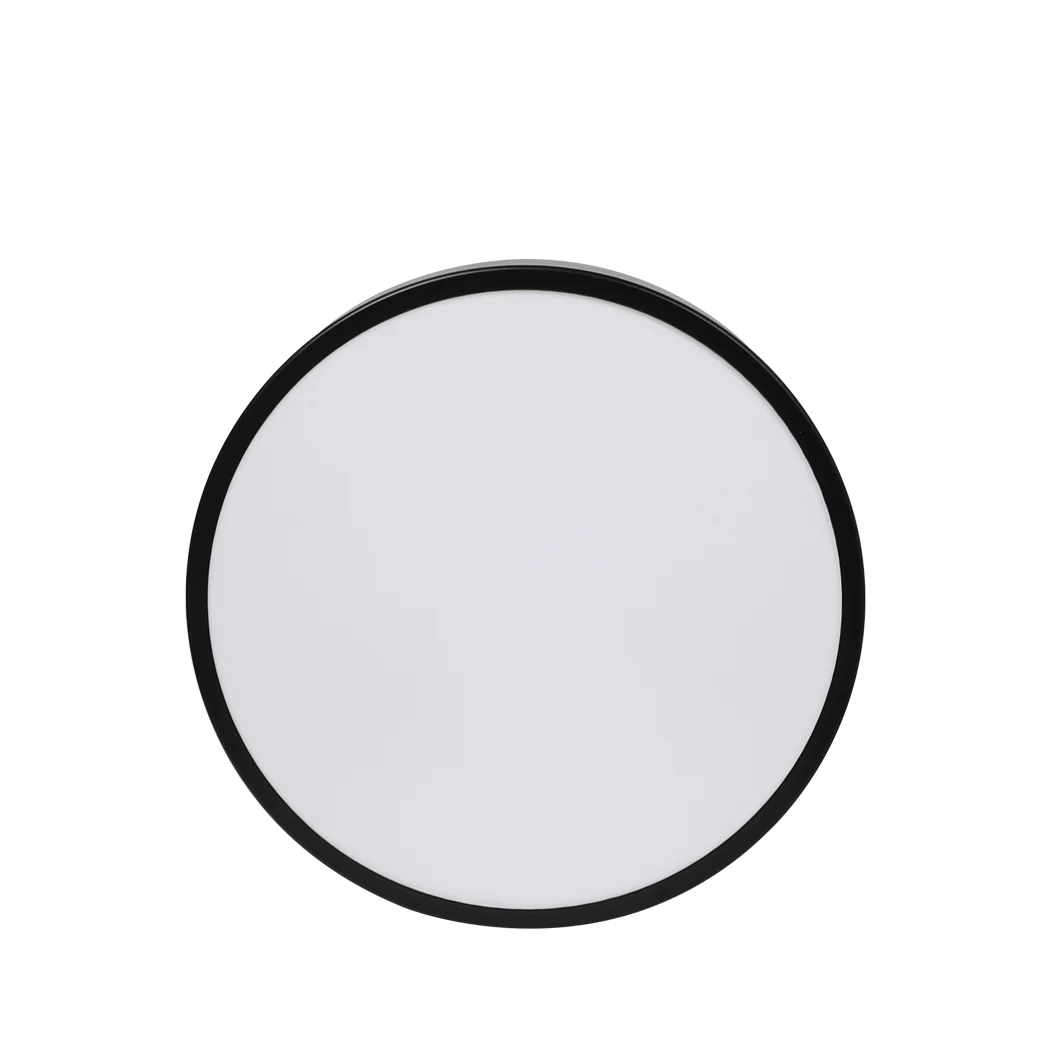 Ultra-Thin 5cm Led Ceiling Down Light Surface Mount Living Room Black 18W - Nurns