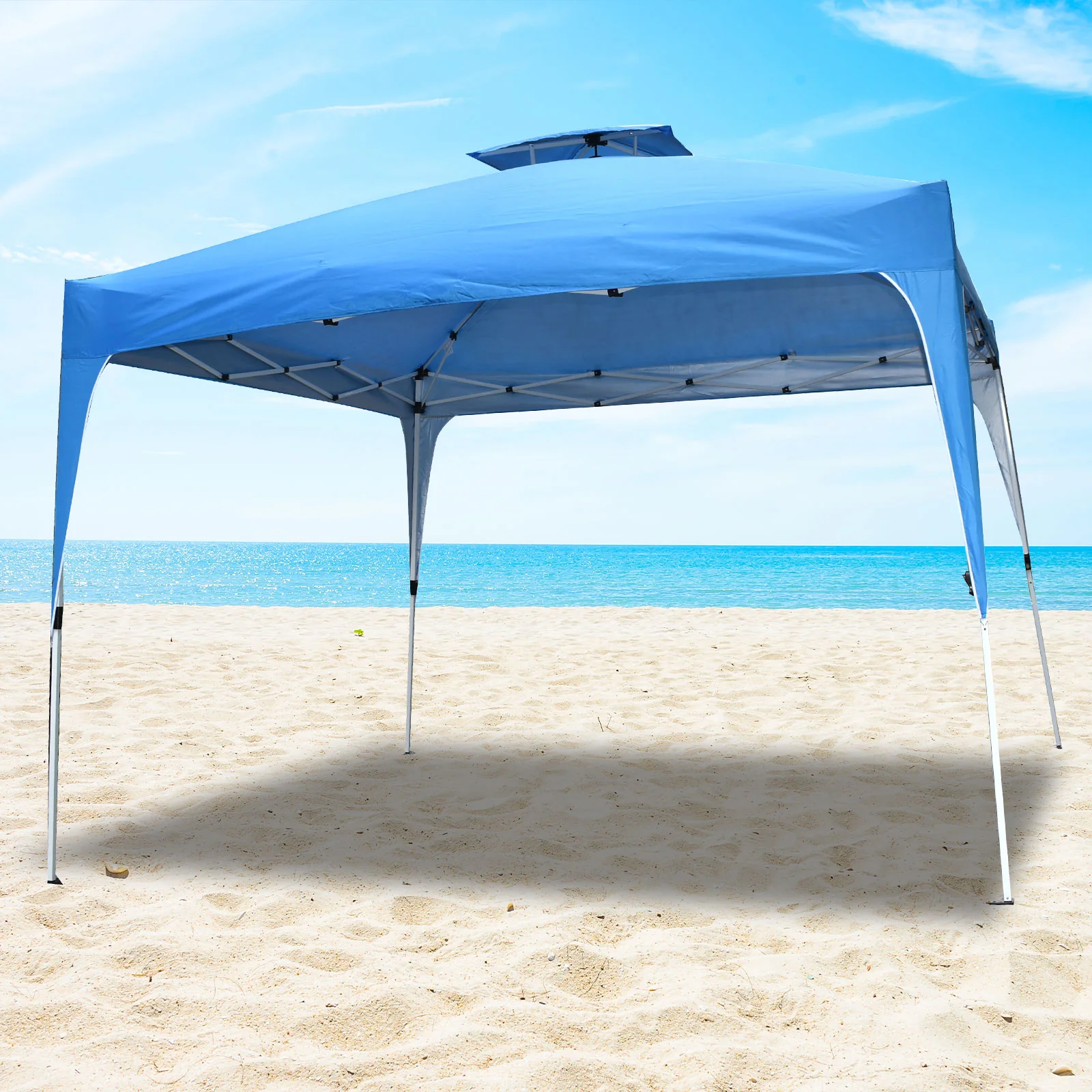 Arcadia Furniture 3M x 3M Outdoor Folding Tent - Navy - Nurns