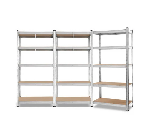 Giants 3x1.8M Warehouse Shelving Rack Racking Garage Metal Storage Shelves - Nurns