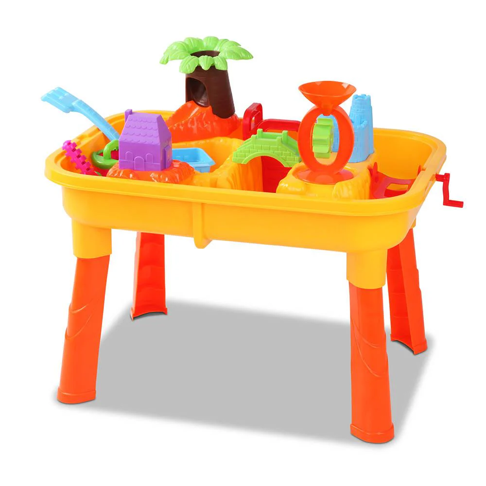 Patrice Kids Table & Chairs Set Sandpit - Multicolour - Nurns