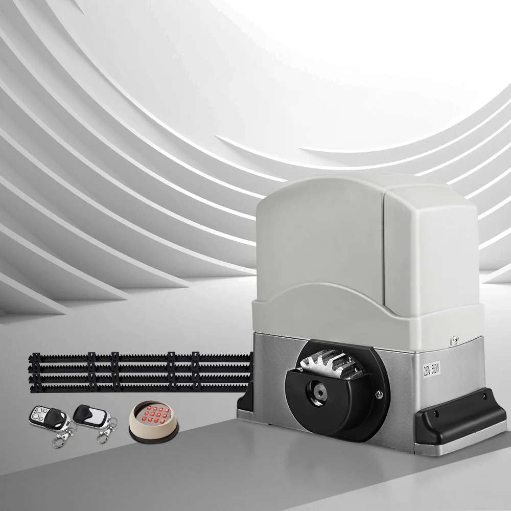 Auto Electric Sliding Gate Opener 1200kg Keypad 4m Rails - Nurns