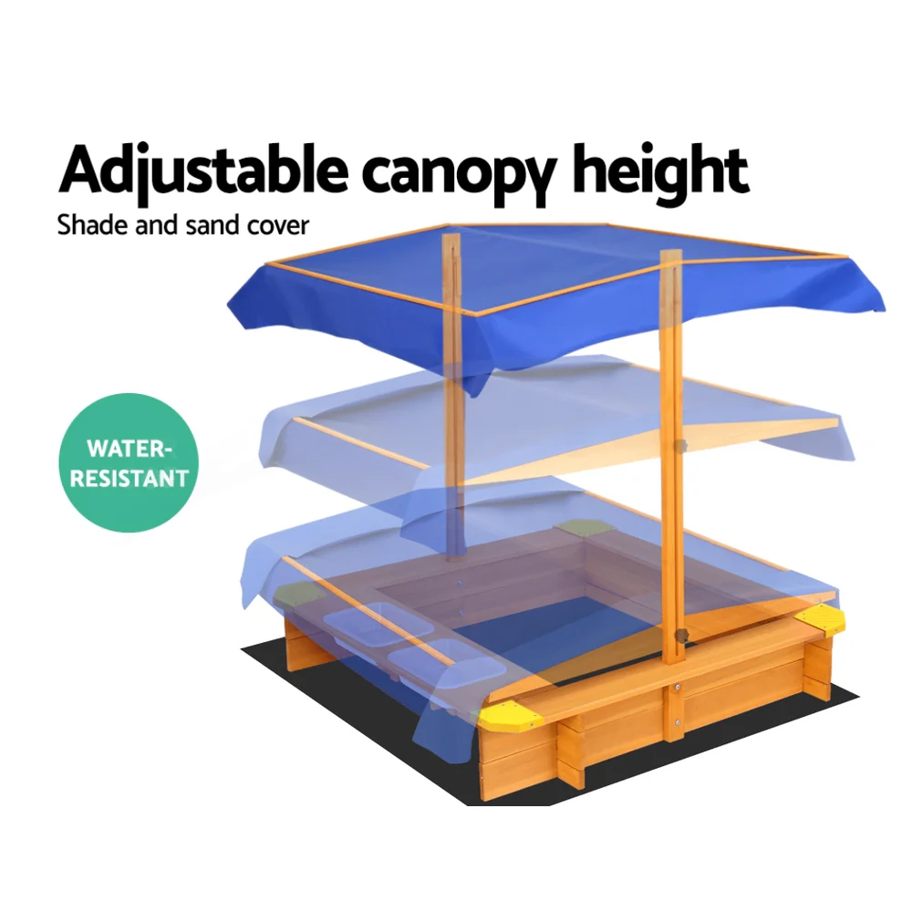 Outdoor Canopy Sand Pit - Nurns