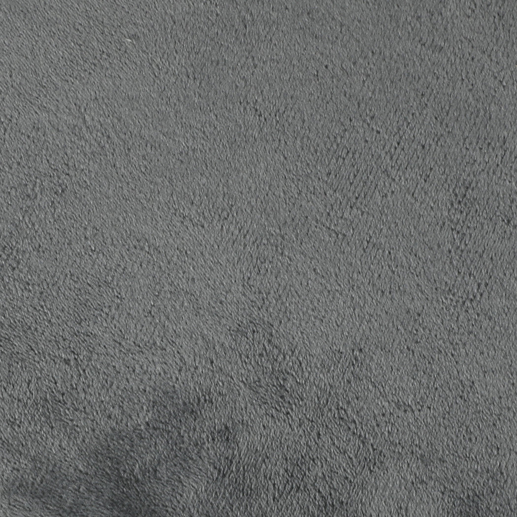 Pet Stairs 2 Step Ramp Portable Adjustable Climbing Ladder Soft Washable - Grey Small - Nurns