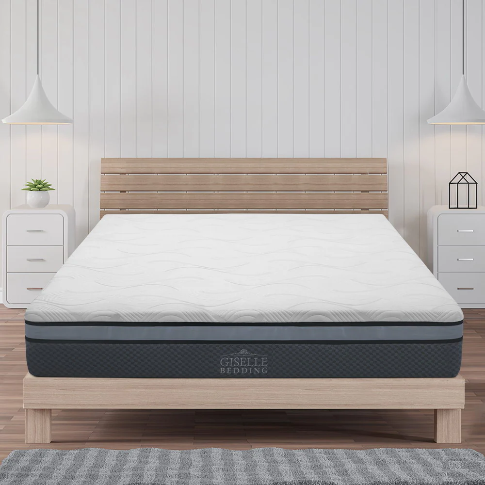 Cairns 25cm Cool Gel Memory Foam Mattress - King Single - Nurns