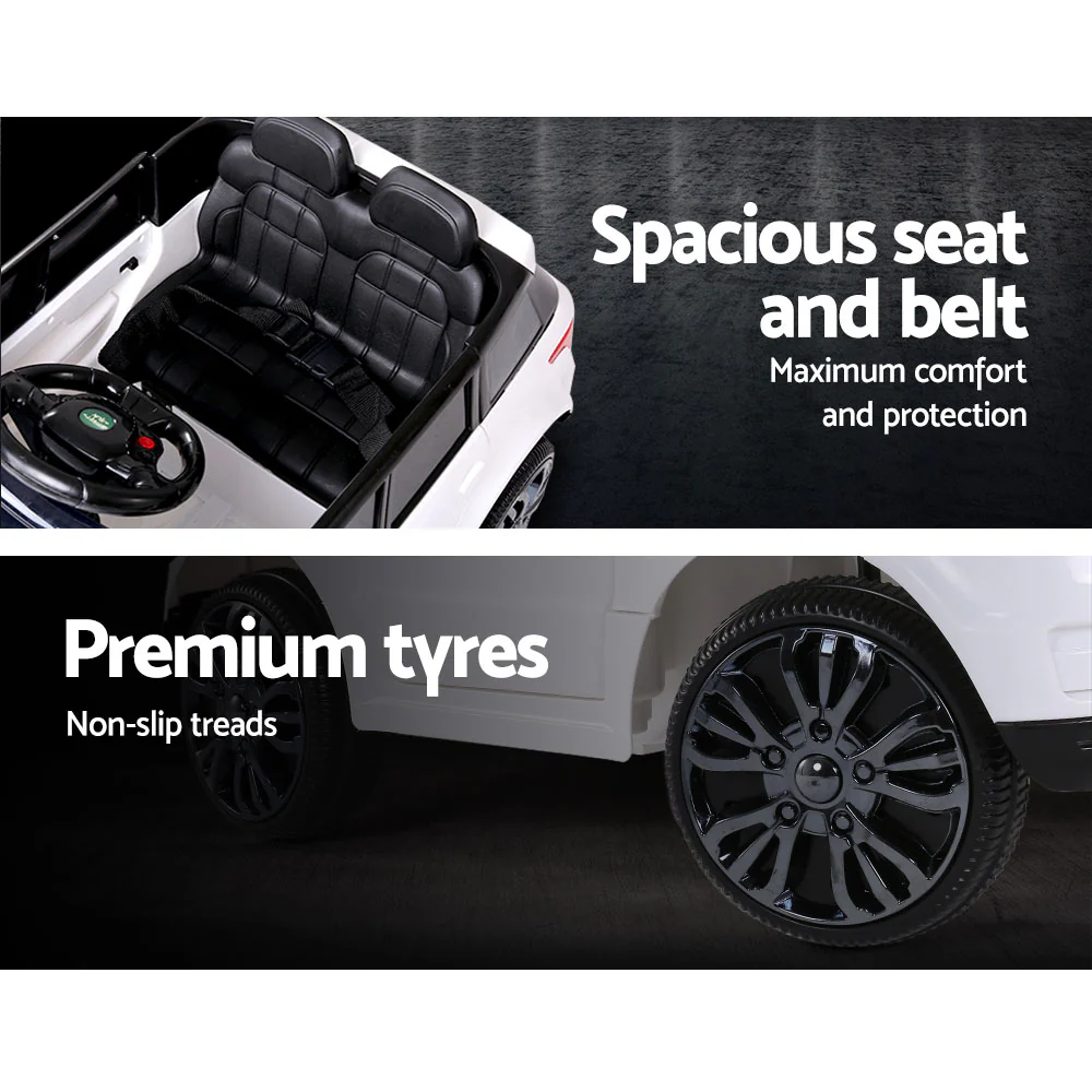 Kids Ride on Car - White - Nurns