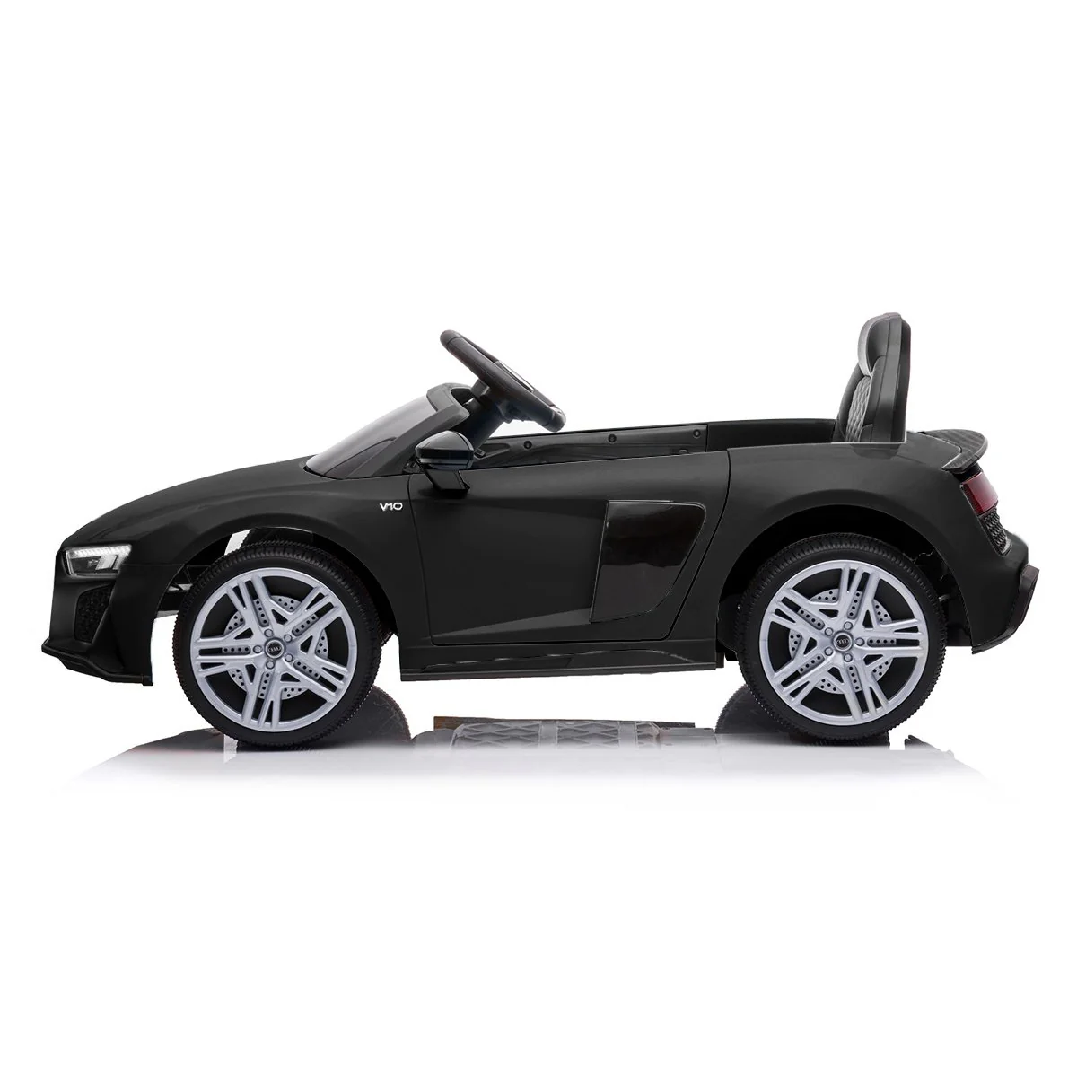 Audi Sport Licensed Kids Electric Ride On Car Remote Control - Black - Nurns