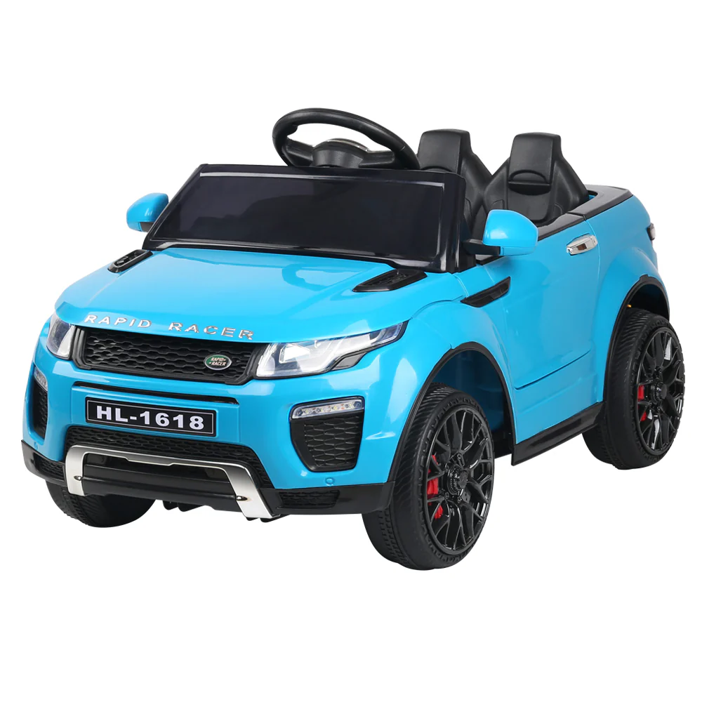 Ride On Car Toy Kids Electric Cars 12V Battery SUV - Blue - Nurns
