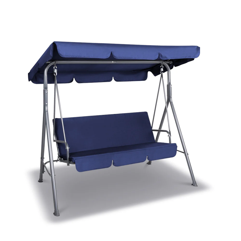 Lumin Canopy Swing Chair - Navy - Nurns