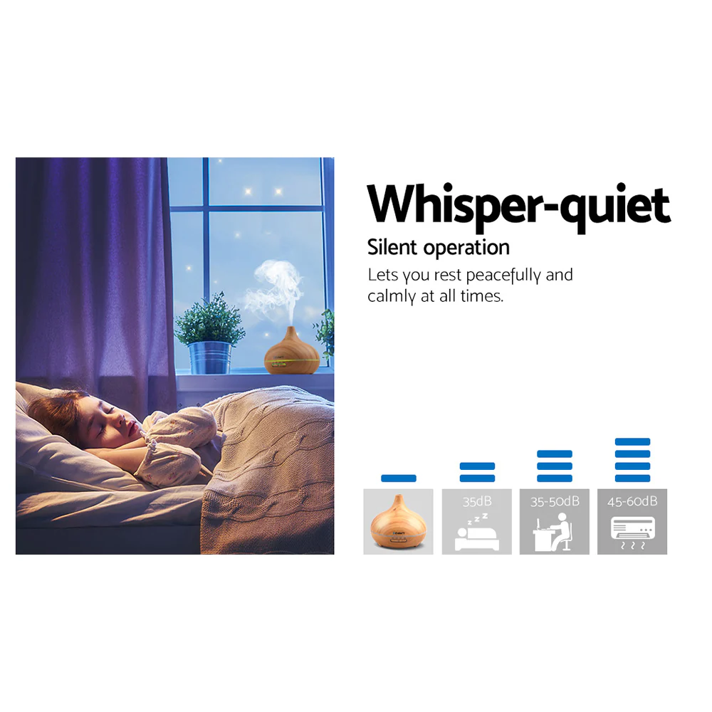 Aroma Diffuser Aromatherapy Humidifier 300ml - Nurns