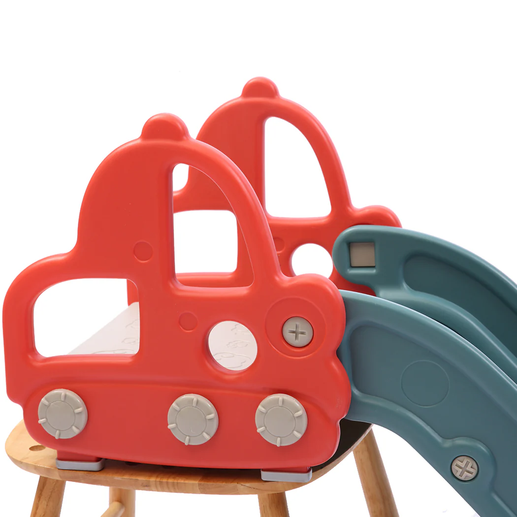Kid Slide 135cm Long Slide Activity Centre Toddlers Play Set Toy Playground Play - Nurns