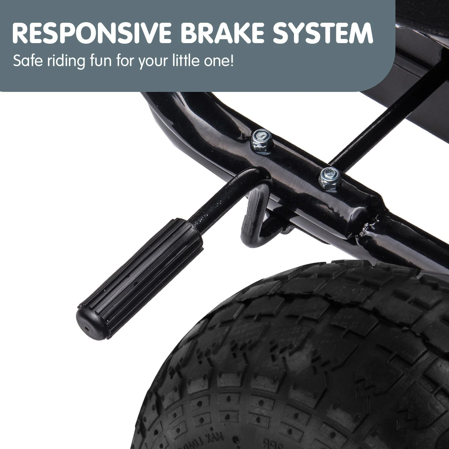 G18 Kids Ride On Pedal Go Kart - Rose Pink - Nurns