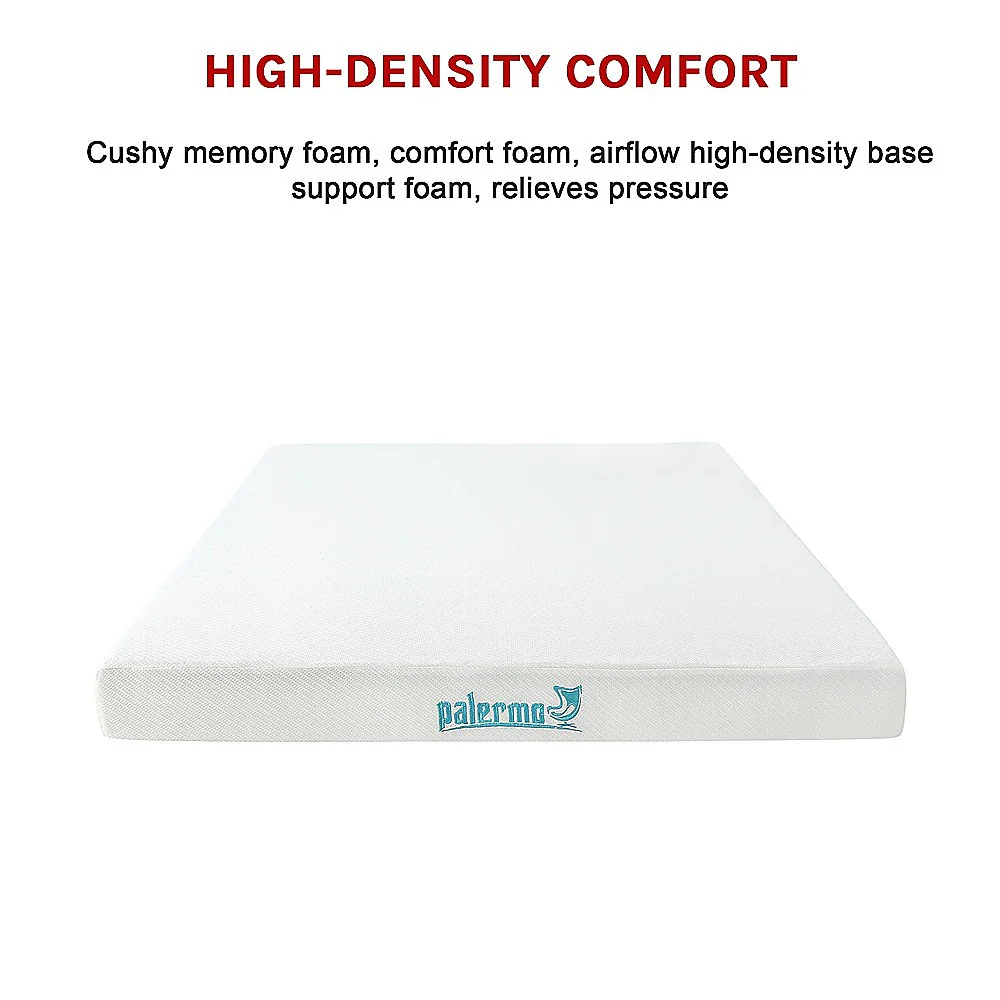 Kairos 15.25cm Mattress Memory Foam Green Tea Infused - Queen - Nurns