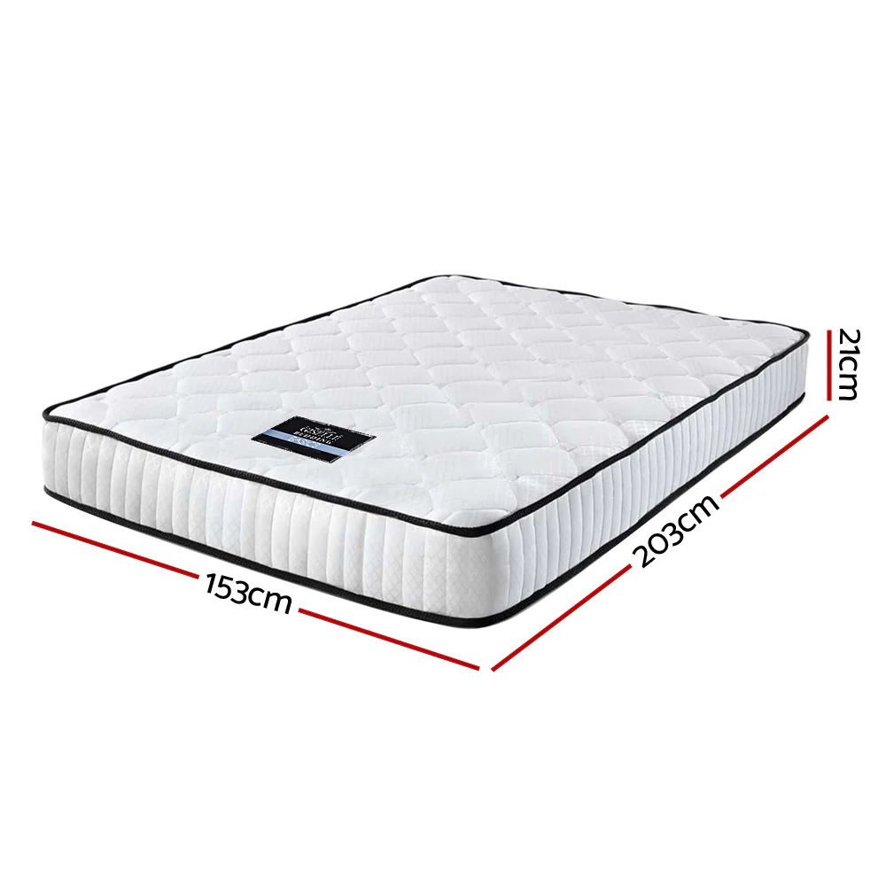 Brooklyn 21cm Thick Pocket Spring Mattress - Queen - Nurns