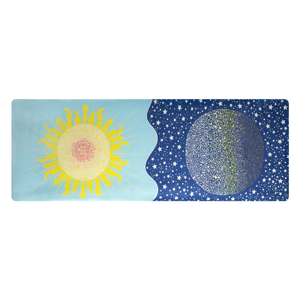 Centra Yoga Mat Foldable Non-Slip Exercise Blue - Nurns