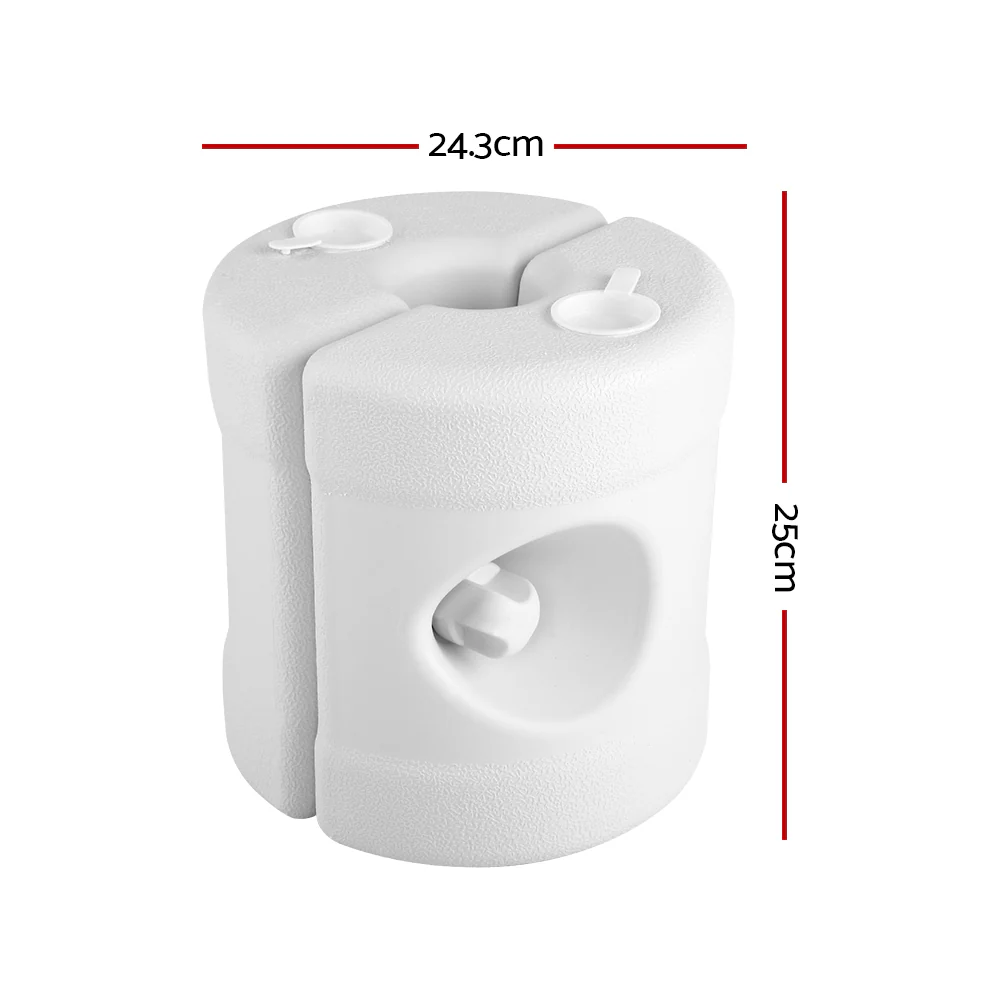 Instahut Gazebo Base Pod Kit Pop Up Marquee Set Outdoor Wedding Tent Canopy Leg 4 pcs - Nurns