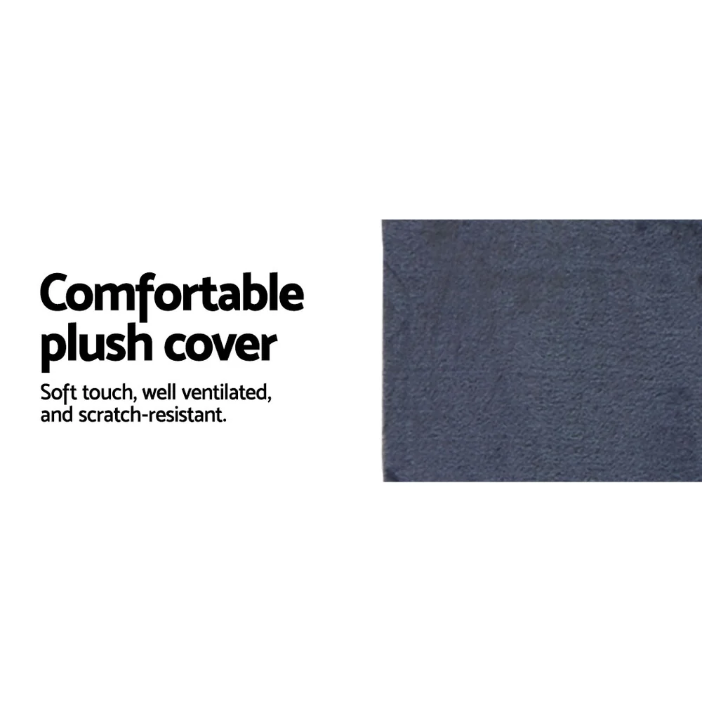 Cat Tree 134cm Trees Scratching Post Scratcher Tower Condo House Furniture Wood Grey - Nurns