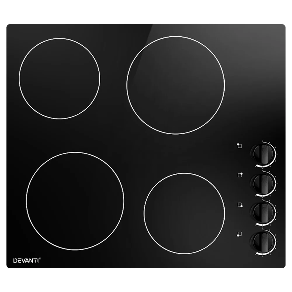 Devanti Electric Ceramic Cooktop 60cm - Nurns