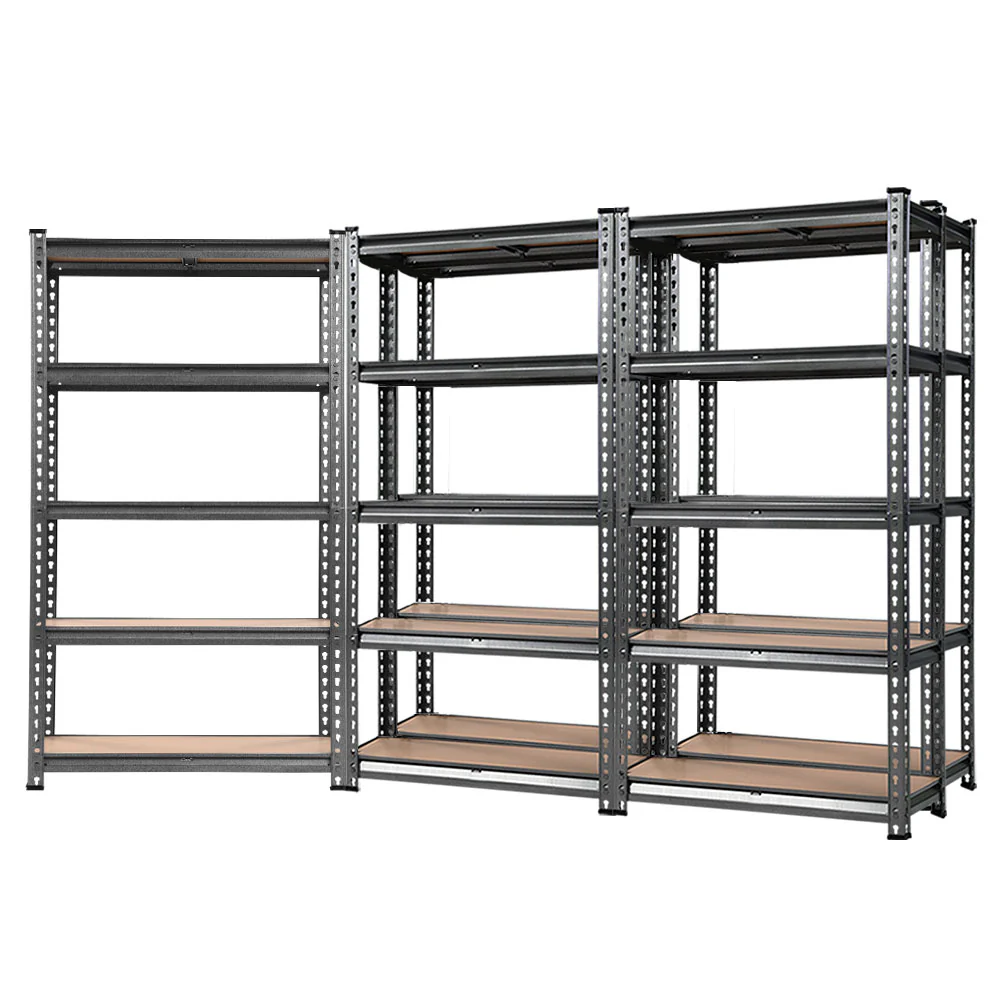 Giantz 5x1.5M Garage Shelving Warehouse Rack Pallet Racking Storage Charcoal - Nurns