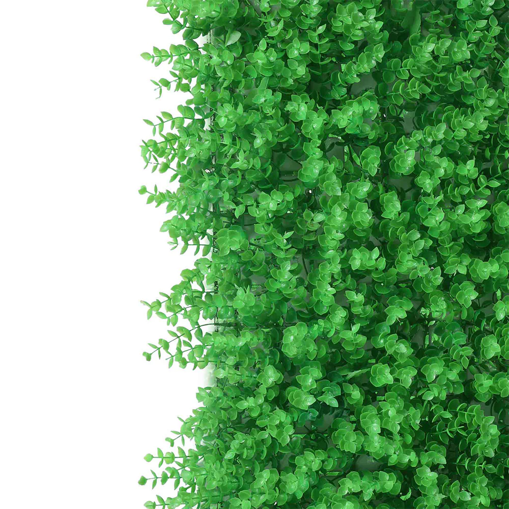 Artificial Boxwood Hedge Fence Fake Vertical Garden 10pcs - Nurns