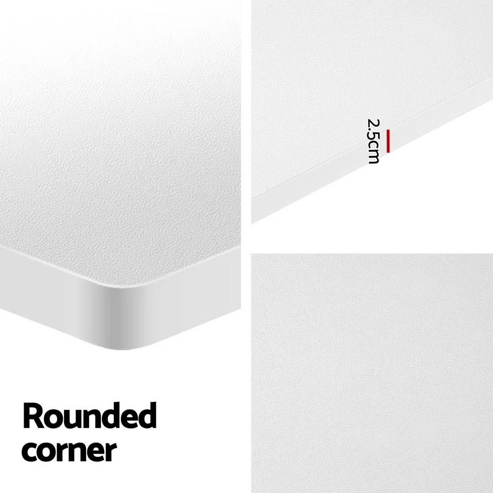 Artiss Standing Desk Motorised Dual Motor White 120cm - Nurns