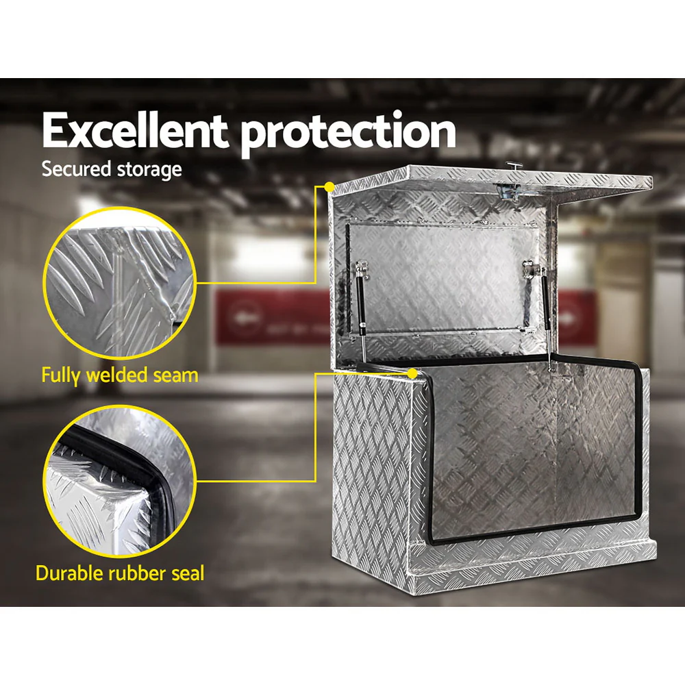 75x50x55cm Aluminium Tool box Generator Toolbox Truck Ute Trailer Canopy - Nurns