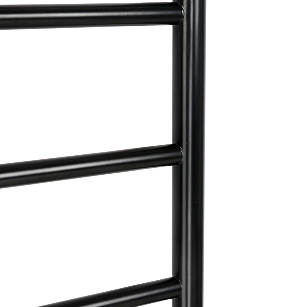 Electric Heated Towel Rail Rack 5 Bars Wall Mounted Clothes Dry Warmer - Nurns