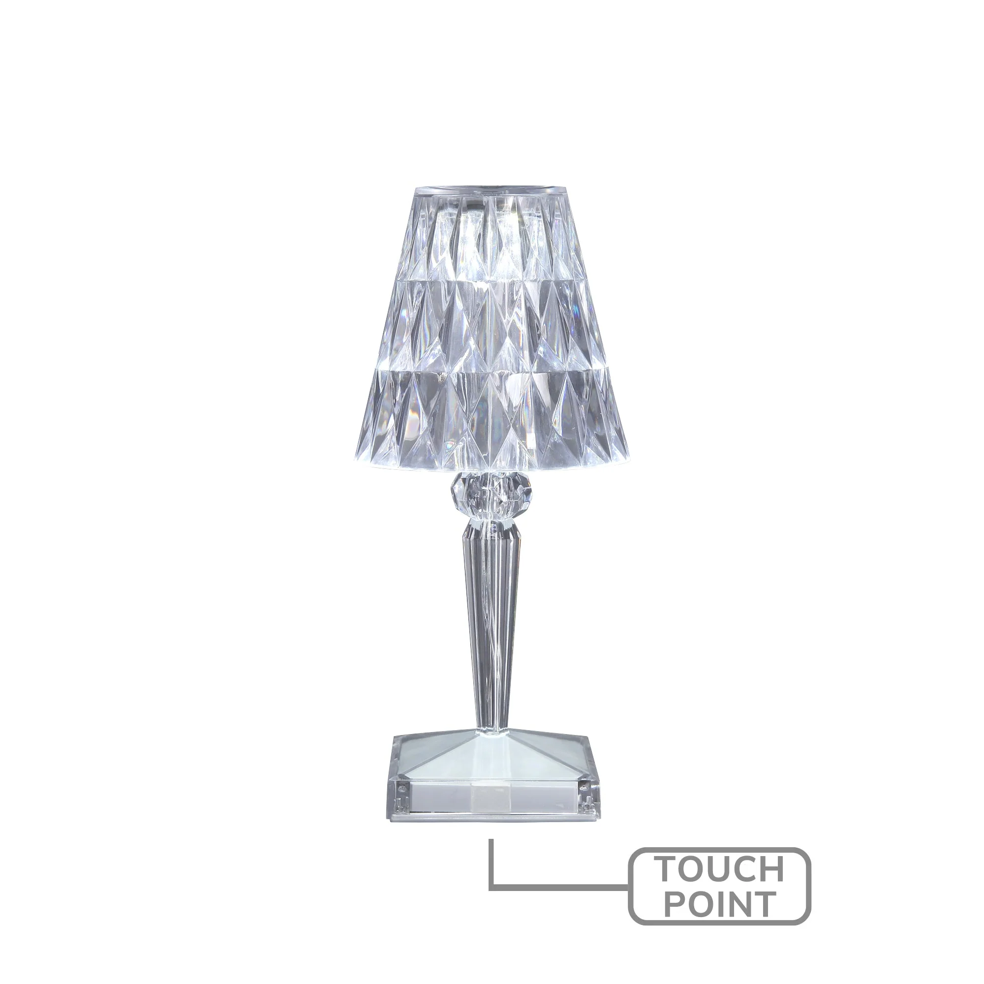Touch Table Lamp - Silver - Nurns