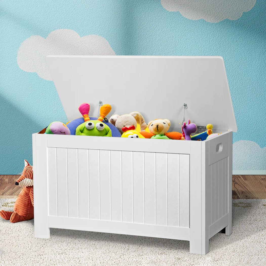 Levede Kids Toy Box Chest Storage Cabinet Container Children Clothes Organiser - Nurns