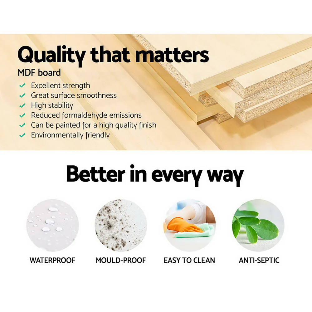 Artiss Shoe Rack Cabinet Bench 9 Pairs Pine Dora - Nurns