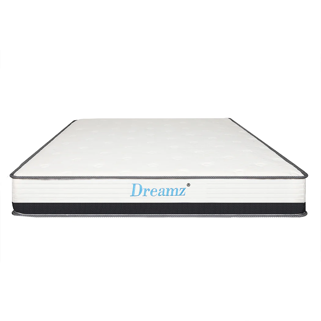 France 21cm Spring Mattress Premium Top Foam Medium Firm - King Single - Nurns